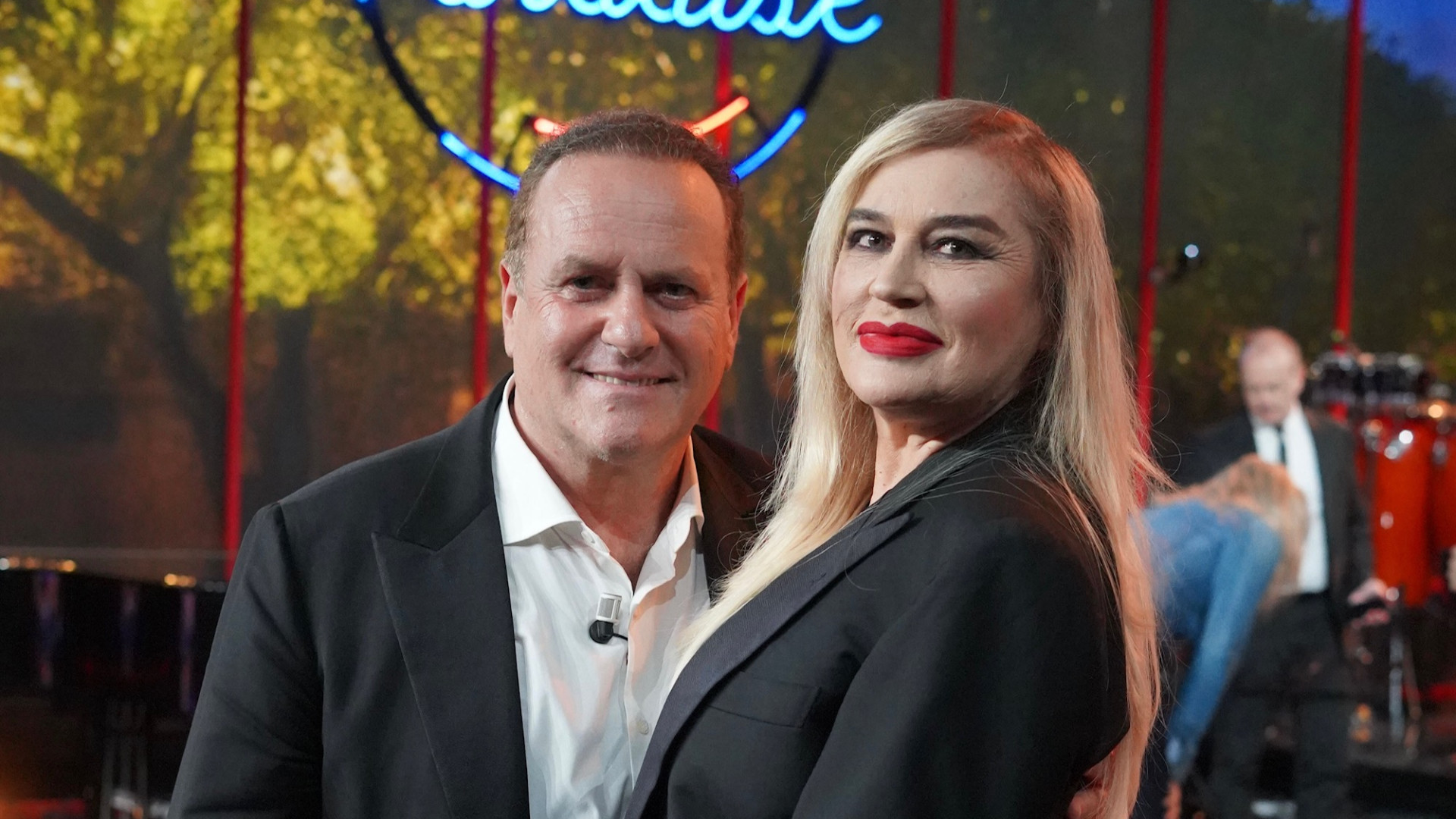 LORY DEL SANTO , IVANA CANOVIC, GIANMARCO CARROCCIA E FRANCESCO MEROLA A PARADISE(25/07/2025)